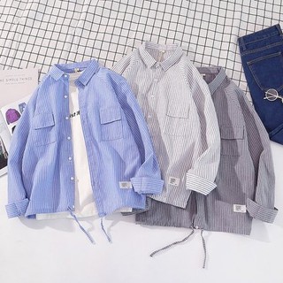 [ORDER] Áo sơ mi nam ulzzang sọc dọc