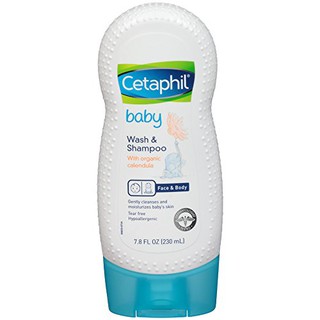 Sữa tắm gội toàn thân cho bé cetaphil 230ml- hàng mỹ