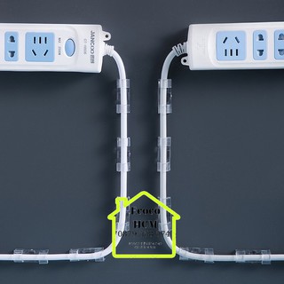 Bộ 20 cái nẹp cố định dây điện chống rối