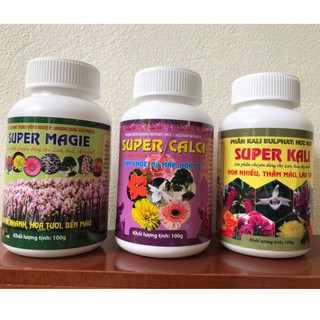 Phân bón super canxi, magie, kali