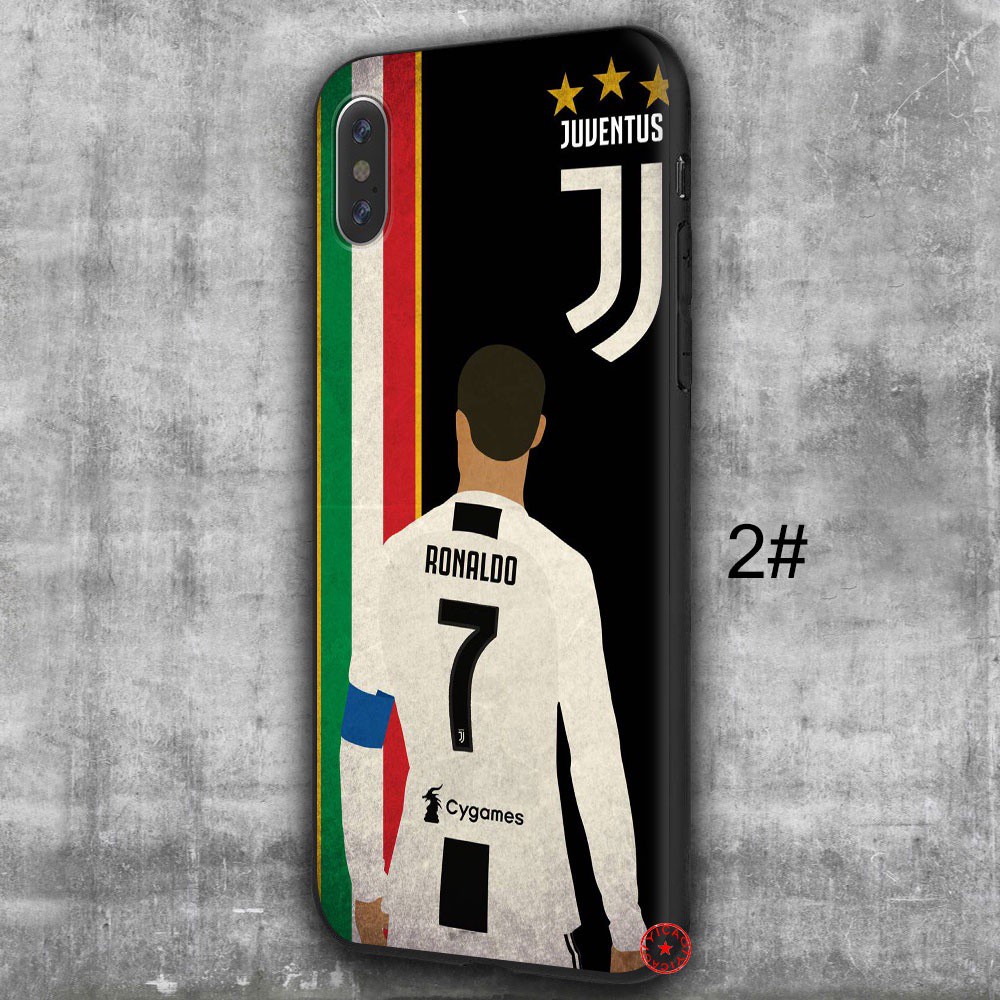 Ốp Điện Thoại Họa Tiết Cristiano Ronaldo CR7 27Fv Cho iPhone XS Max XR 10 X 5 5s 6 6s 7 8 Plus