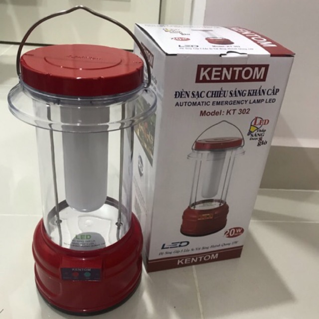 🚚 FREE SHIP 🚚ĐÈN SẠC KHẨN CẤP KENTOM - KT-302- Hàng Chính Hãng
