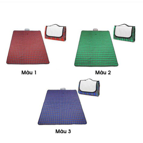 Thảm dã ngoại du lịch đi biển, bạt trải picnic cắm trại đi phượt kết hợp tập yoga gấp gọn | BigBuy360 - bigbuy360.vn