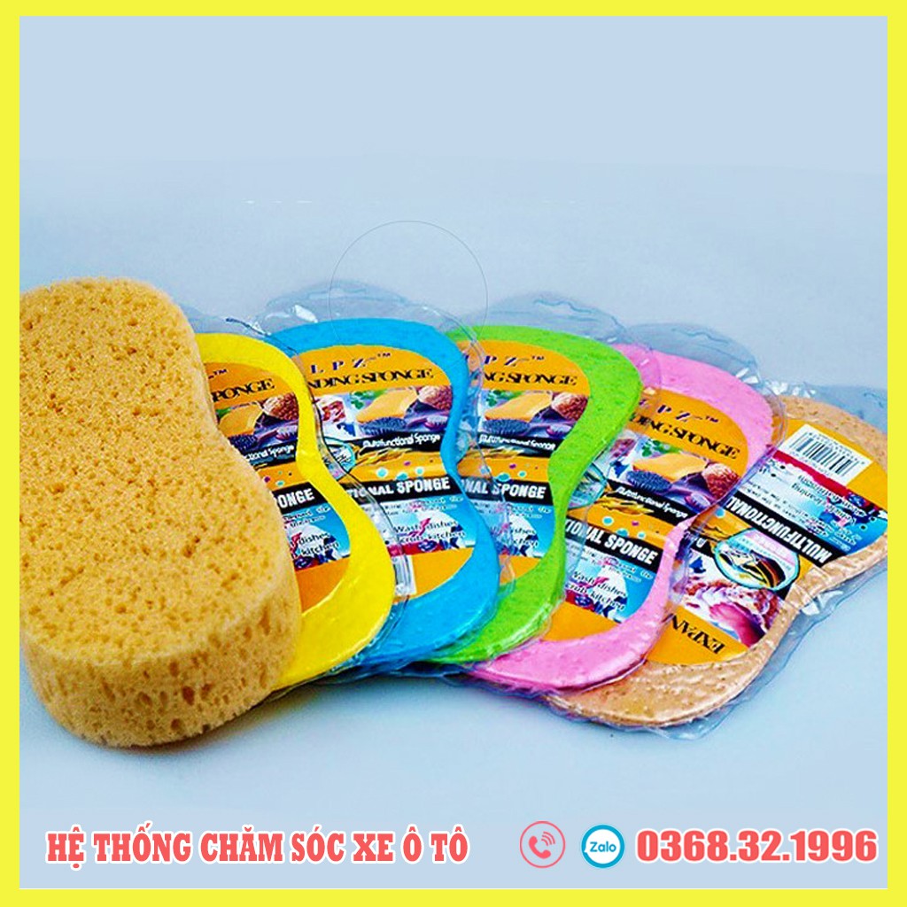Bọt Biển Đa Năng Rửa Xe, Lau Xe, Lau Bát, Lau Nhà Cao Cấp