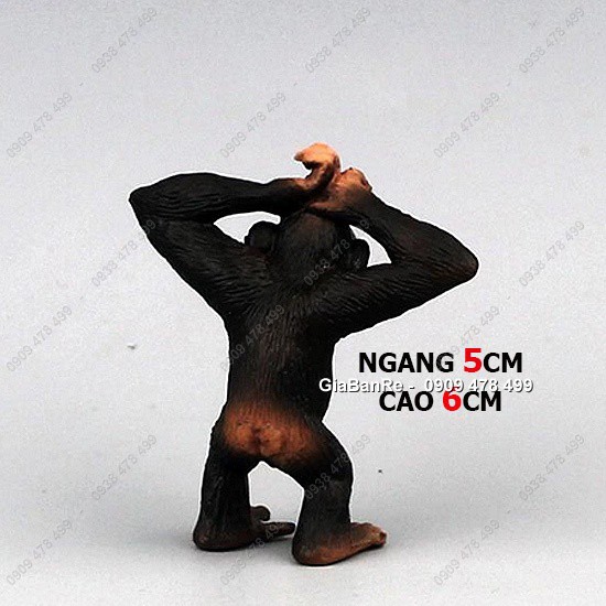 MS: 7669.1 - MÔ HÌNH ĐỘNG VẬT SIZE NHỎ - NHÓM B - TINH TINH KHÔN NGOAN