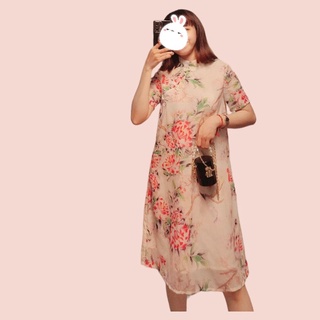 Sườn xám voan lụa xinh