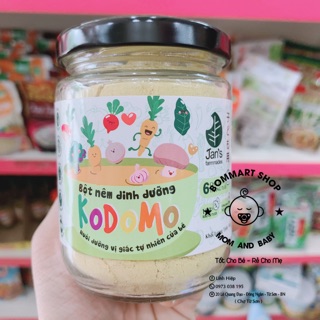 Bột nêm rau củ kodomo hữu cơ cho bé hộp 90g