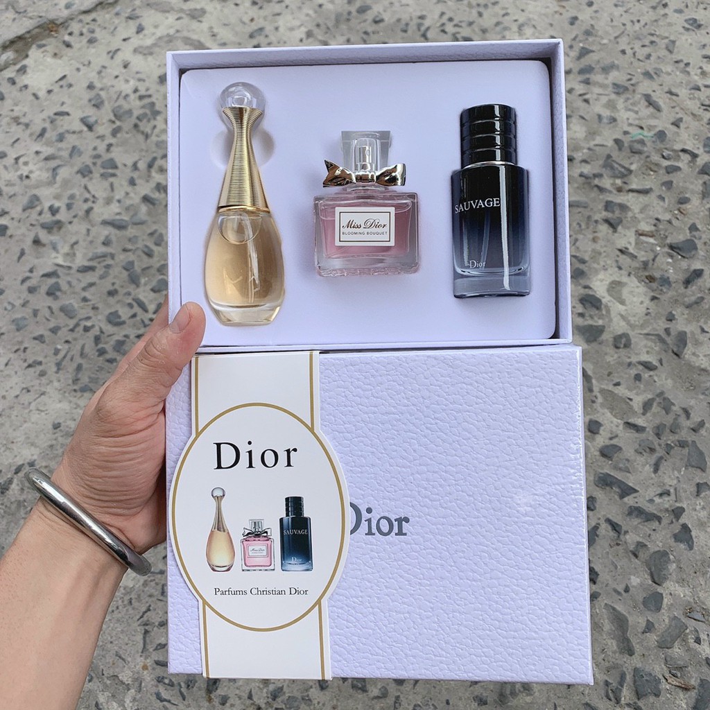 Sét nươc hoa Dior 3 món cao cấp