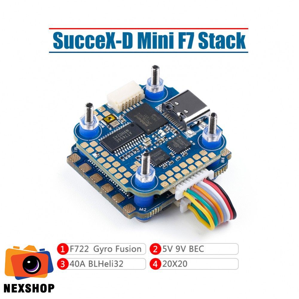 Tháp mạch điều khiển bay và điều tốc Thương hiệu Succex D Mini F7