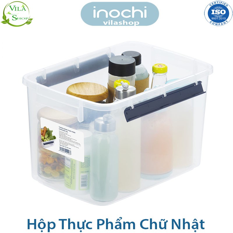 [ Nhiều Kích Thước ] Hộp Đựng Thực Phẩm, Thùng Đựng Thực Phẩm Bảo Quản Đồ Tươi Chữ Nhật Chính Hãng Inochi  - Việt Nhật
