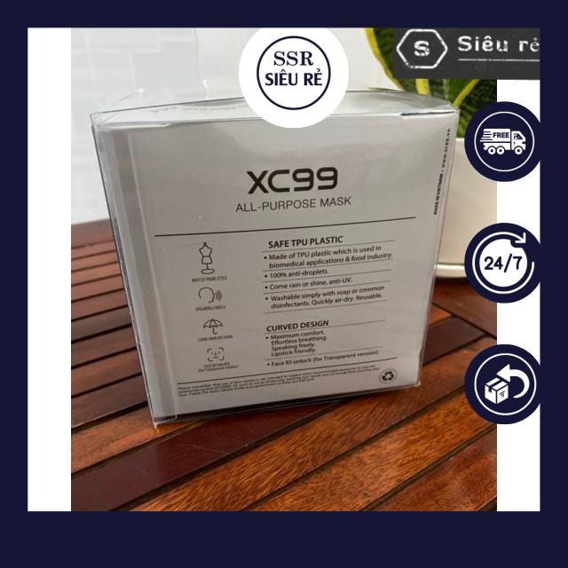 Khẩu Trang SSR MAX99 Khẩu Trang Nhựa Trong Suốt Có Van 1 Hộp/1 Cái (PD3249)