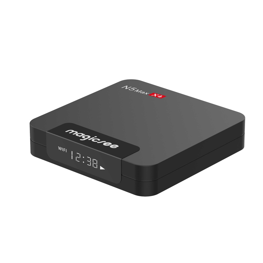 Android box N5 Max X4 64G Rom Magicsee có bluetooth, Android 11, S905X4, wifi 2 băng tần, cài sẵn ứng dụng miễn phí