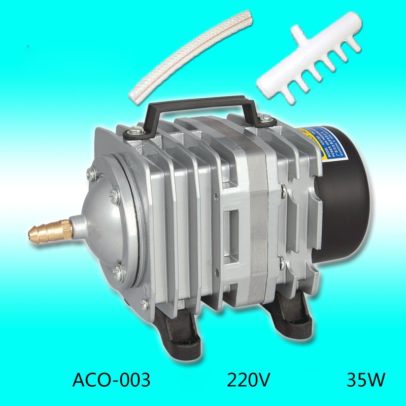Máy Thổi Khí Oxy cho bể cá Resun ACO-003 - Máy Sủi oxy 35W cho hồ cá tôm (Hàng Công Ty)