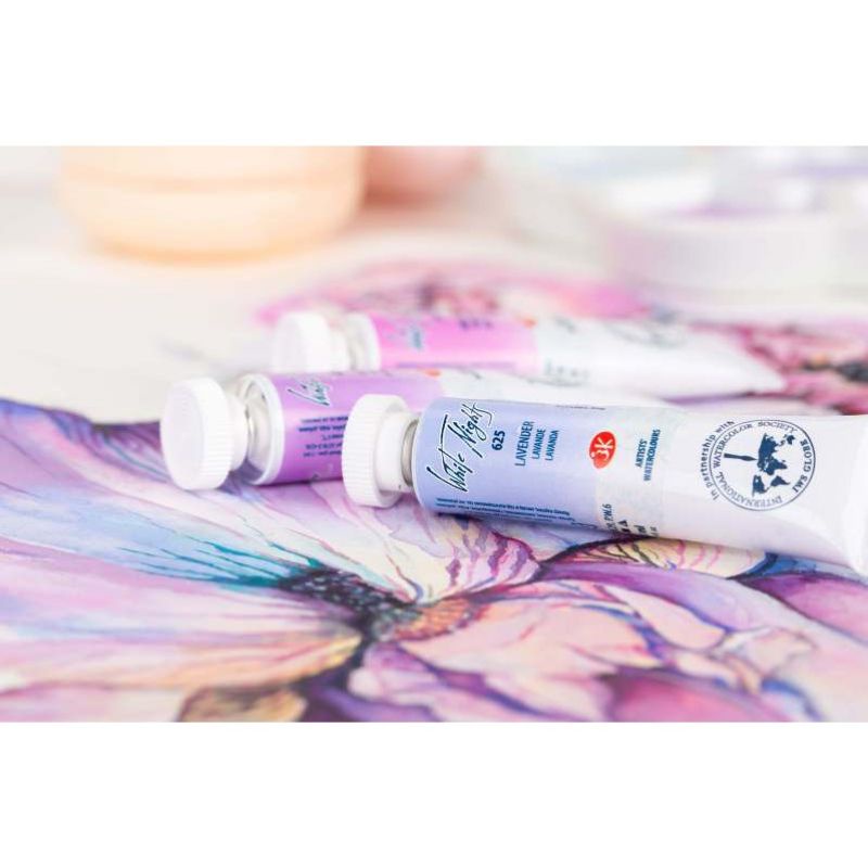 Pocket màu nước 24m 0,5ml White Nights pastel + tách lớp