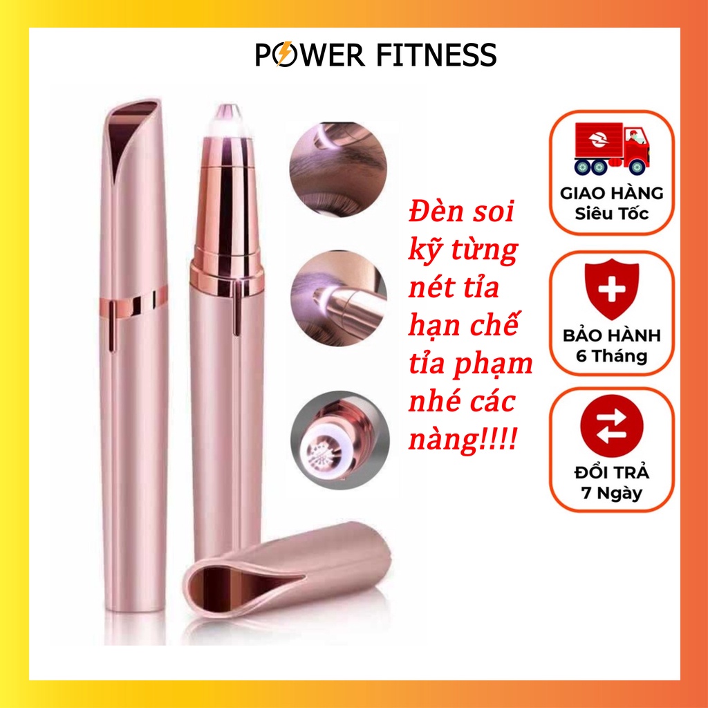 Bút tỉa lông mày cao cấp máy cạo tỉa lông mày Power Fitness D3006