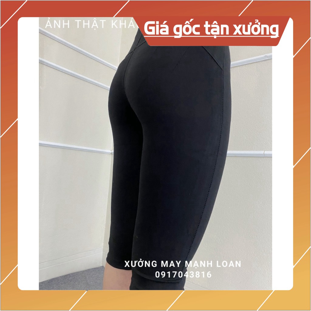 Quần Legging Ngố Lửng Qua Gối Cạp Cao Nữ BigSize 40kg - 80kg | BigBuy360 - bigbuy360.vn