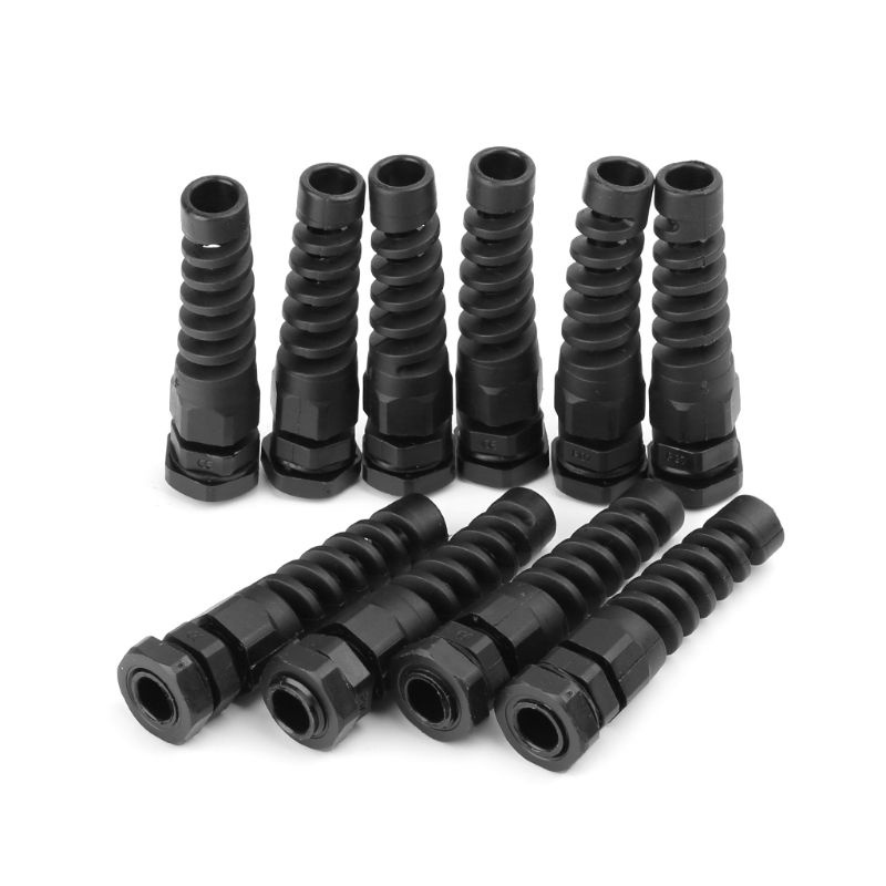 Set 10 Đầu Nối Dây Cáp M12 PG7 Chống Nước Tiện Dụng