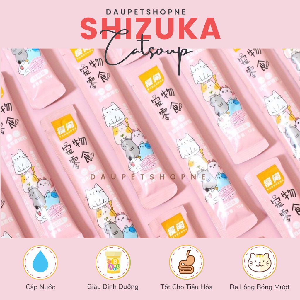 Súp thưởng Shizuka dành cho mèo 15g