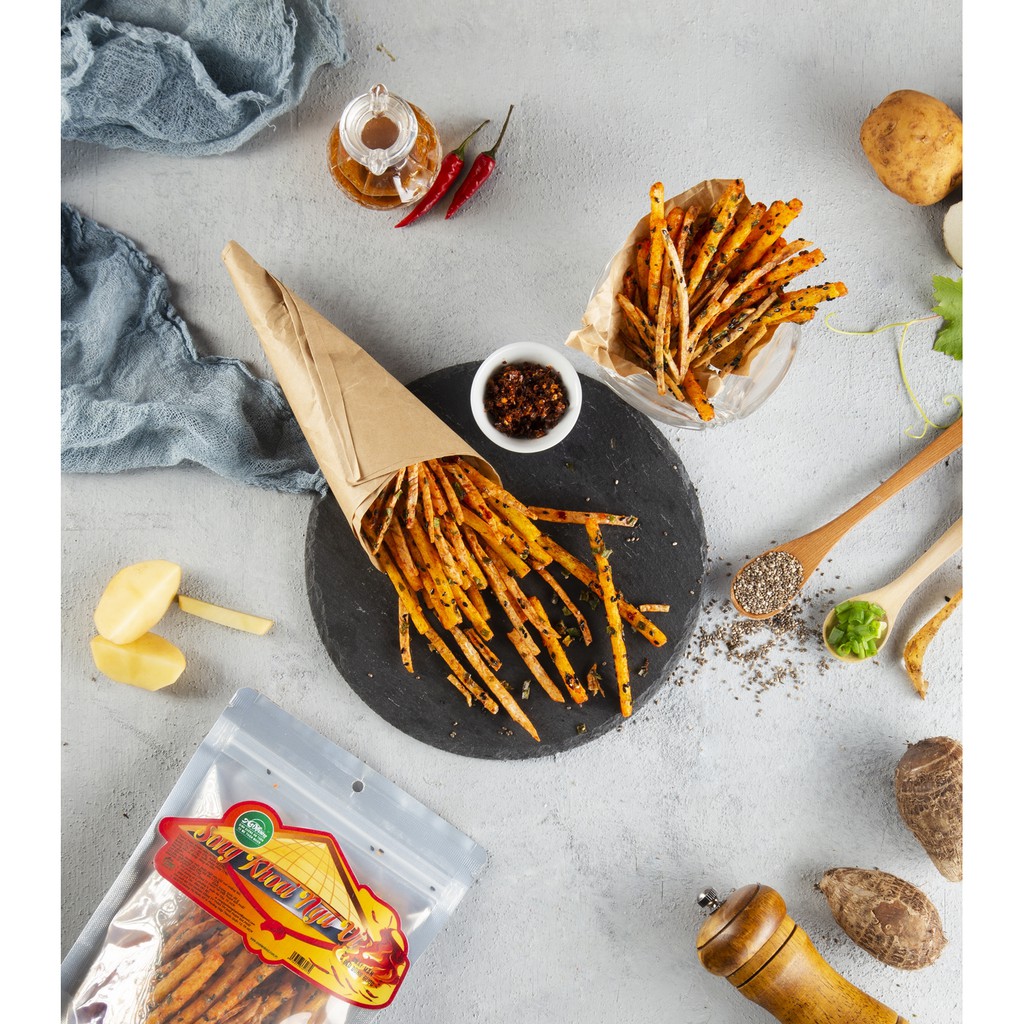 [ĐỘC QUYỀN] Song Khoai Ngũ Vị An Nhiên, Ăn Vặt Snack Sạch, Ngon, Khoai Tây Sấy, Khoai Môn Sấy | BigBuy360 - bigbuy360.vn