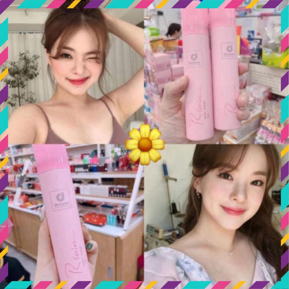 (trangsi) Xịt Thơm body RSERIE hương hoa hồng Thái Lan (hàng chuẩn)