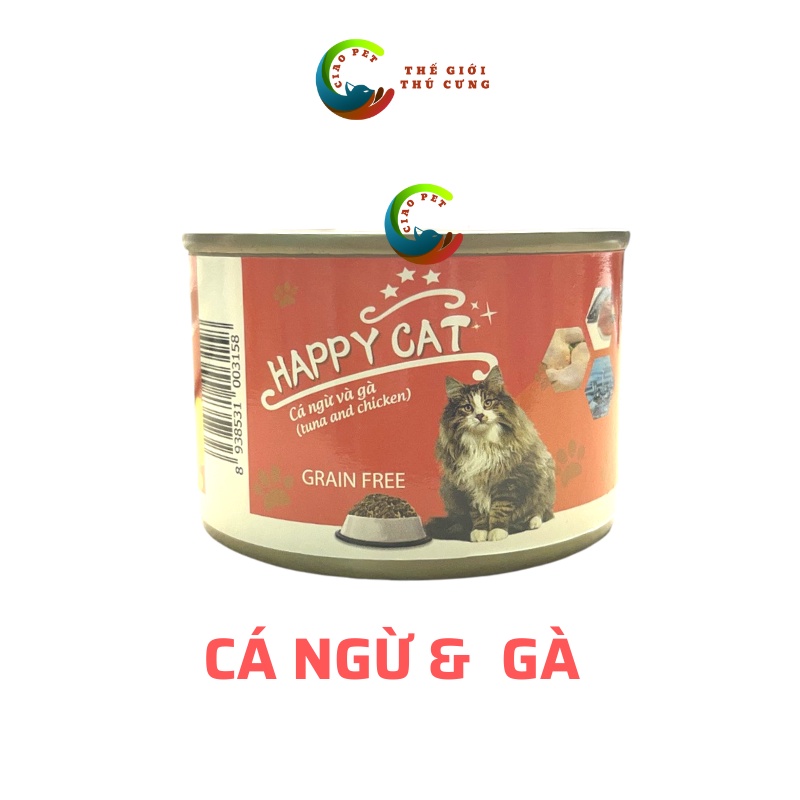Pate cho mèo Happy cat - rẻ nhất shopee