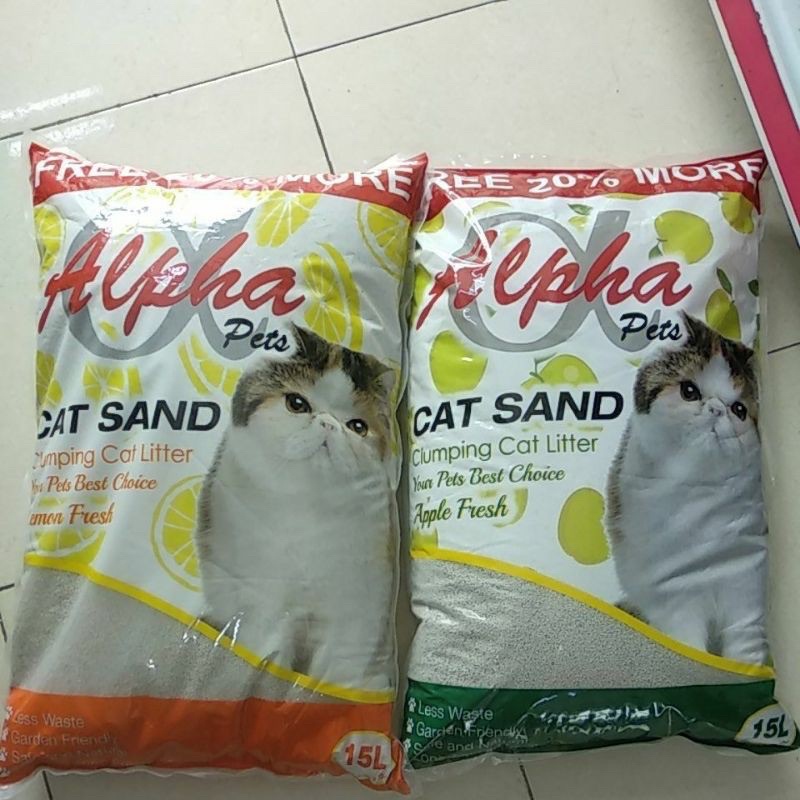 CATSAND Alpha Cát vệ sinh cao cấp cho mèo 15L +20% FREEShip Hoả TốcNhận Ngay Tại Hà Nội