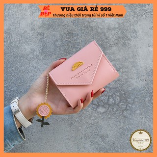 Ví nữ mini ngắn cầm tay nhỏ gọn bỏ túi thời trang HOA HƯỚNG DƯƠNG VN04