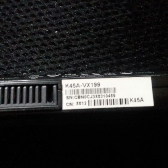 Pin laptop Asus k45A