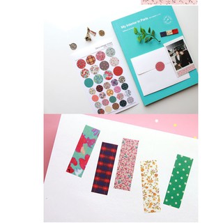 COmbo 6 tờ Sticker Deco vintage