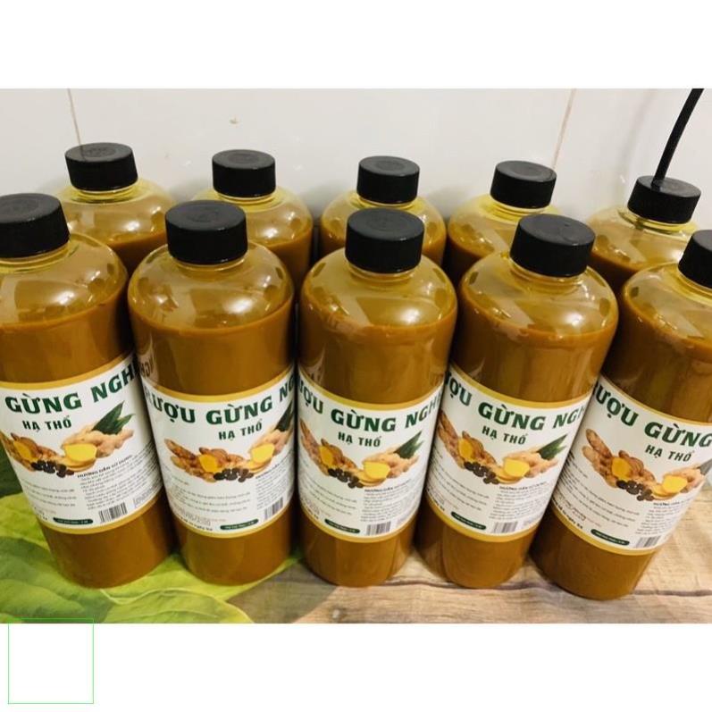 1 lít cốt gừng nghệ gấc hạ thổ đủ 3 tháng 10 ngày