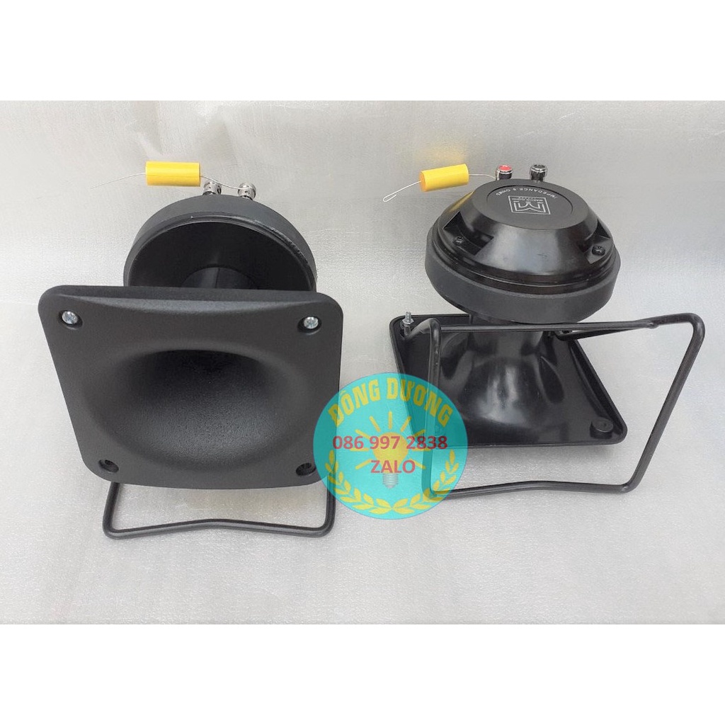 BỘ 2 LOA BỔ SUNG TRÉP RỜI CHO DÀN ÂM THANH - CỦ TRÉP 350 MAXTIN + HỌNG 12x12 + CHÂN TỤ - LOA TĂNG TRÉP