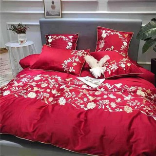 Bộ chăn ga gối lụa cưới đẳng cấp. Hơn 50 mẫu