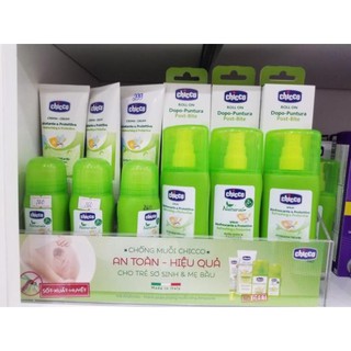 Xịt/Lăn Chống Muỗi, Côn Trùng Cắn Chicco