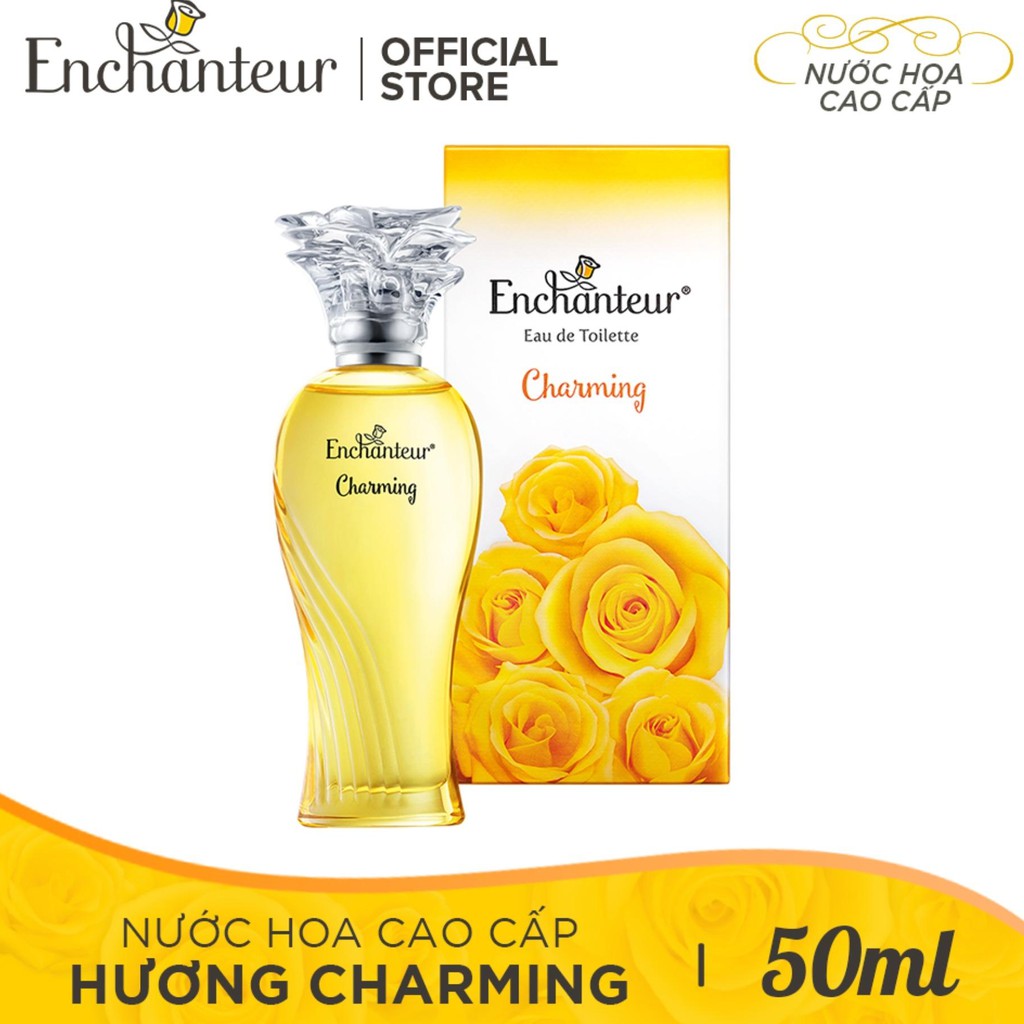 Nước Hoa Enchanteur Charming 50ml  CAM KẾT HÀNG CHÍNH HÃNG