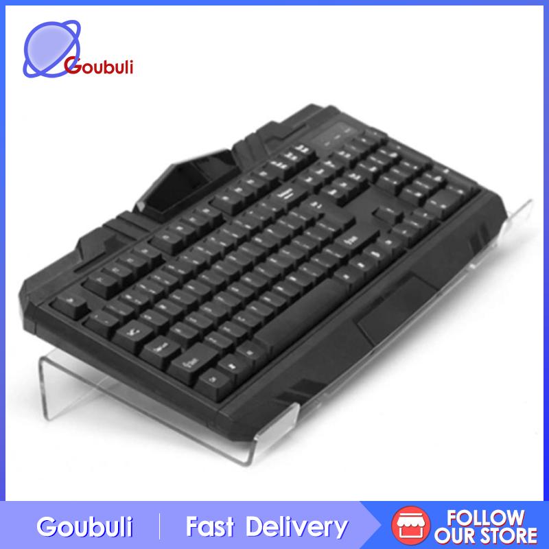 Khay Đỡ Bàn Phím Máy Tính Bằng Nhựa Trong Suốt