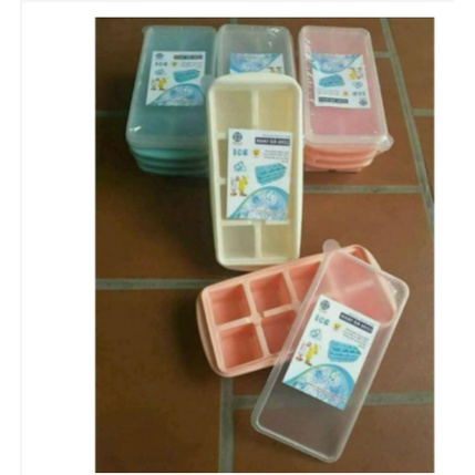 COMBO 3 Khay đá dẻo 8 viên Việt Nhật có nắp