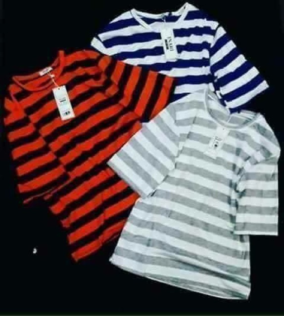 Sale Khủng Áo Sọc Tay Lỡ From Rộng Hót