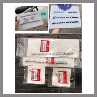 [CHÍNH HÃNG] Tem VARIO Zin Chữ Nổi Đời 2017/2018/2019