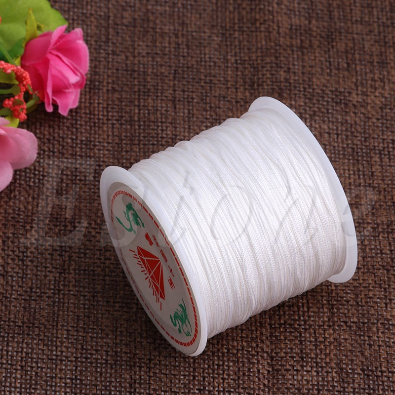 Cuộn Dây Nylon 0.8mm 45M Dùng Làm Vòng Đeo Tay Phong Cách Trung Hoa
