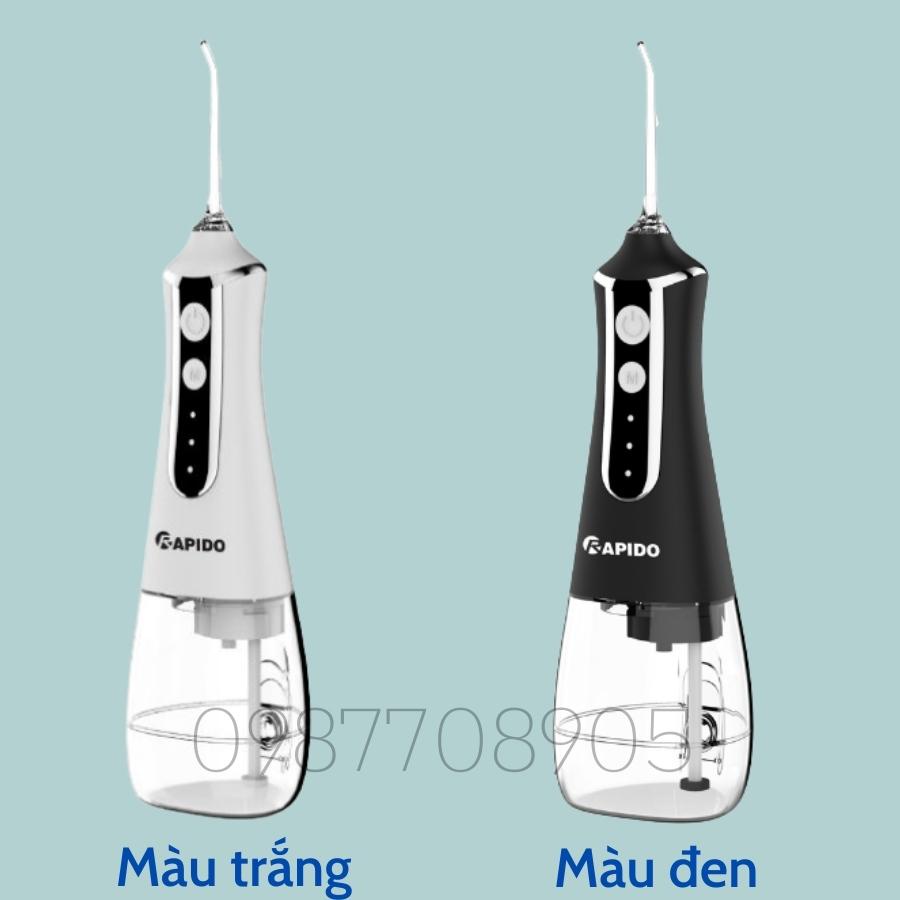 Máy tăm nước cầm tay Rapido, bảo hành chính hãng 12 tháng