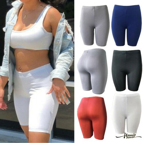 Quần đùi thể thao màu trơn hợp thời trang cho nữ
