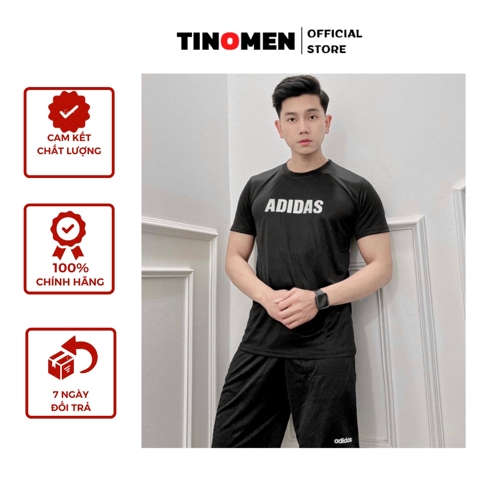 Đồ bộ thể thao nam cao cấp HÀNG LOẠI 1 TINOMEN TN22 Đồ bộ nam mặc nhà chất mát, co giãn chuẩn form hè 2022