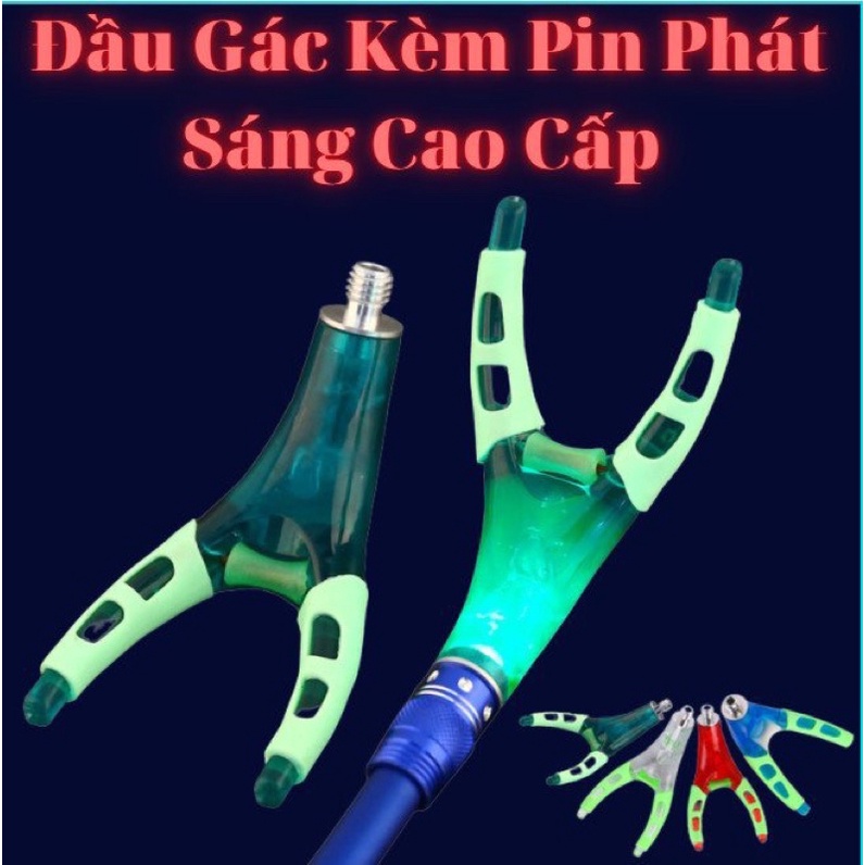 Đầu gác gắn đèn đa năng cao cấp kèm pin