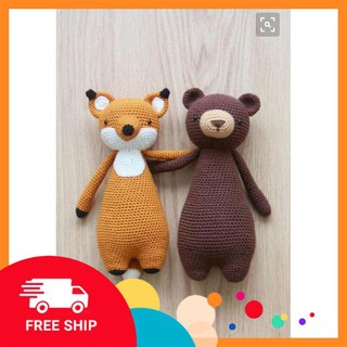 [FREESHIP] [Xả Hàng] Quà tặng cho bé – Set đôi bạn thân – Toys made by The Bunny