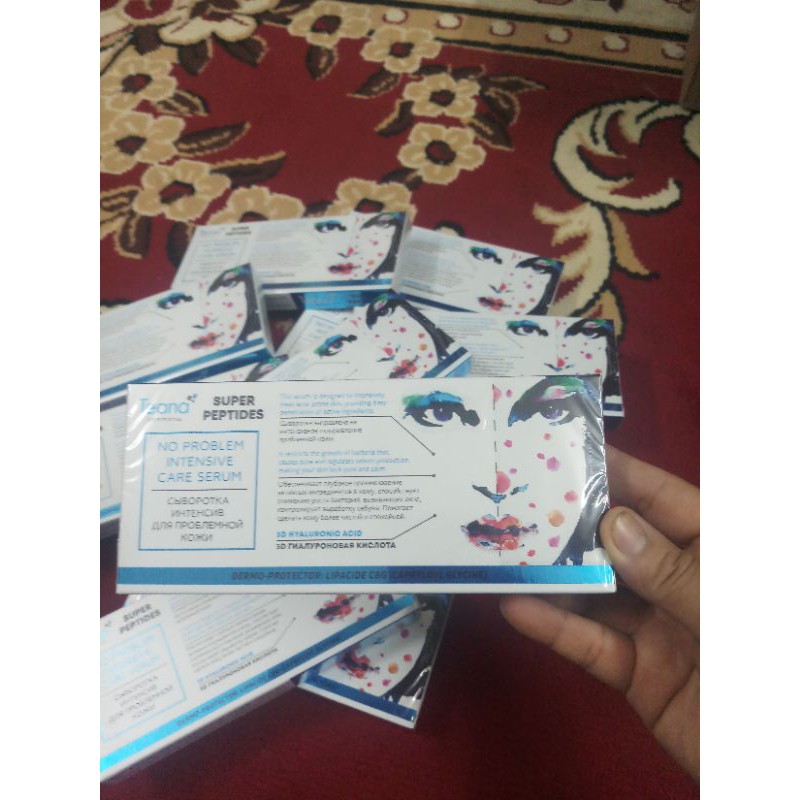 Serum Teana giảm mụn trứng cá, mụn ẩn 20ml của Nga