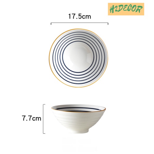 Bát tô, chén sứ men cao cấp phong cách nhật bản - h2decor