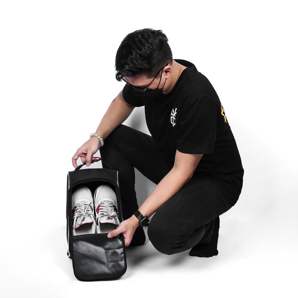 Túi đựng giày đá bóng banh chất vải chống thấm nước cao cấp đi thể thao du lịch tiện lợi khử mùi hôi hàng VNXK
