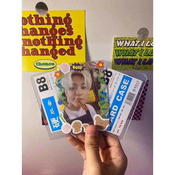 Toploader size b8, a7, b7 gói ảnh thẻ album, card size lớn