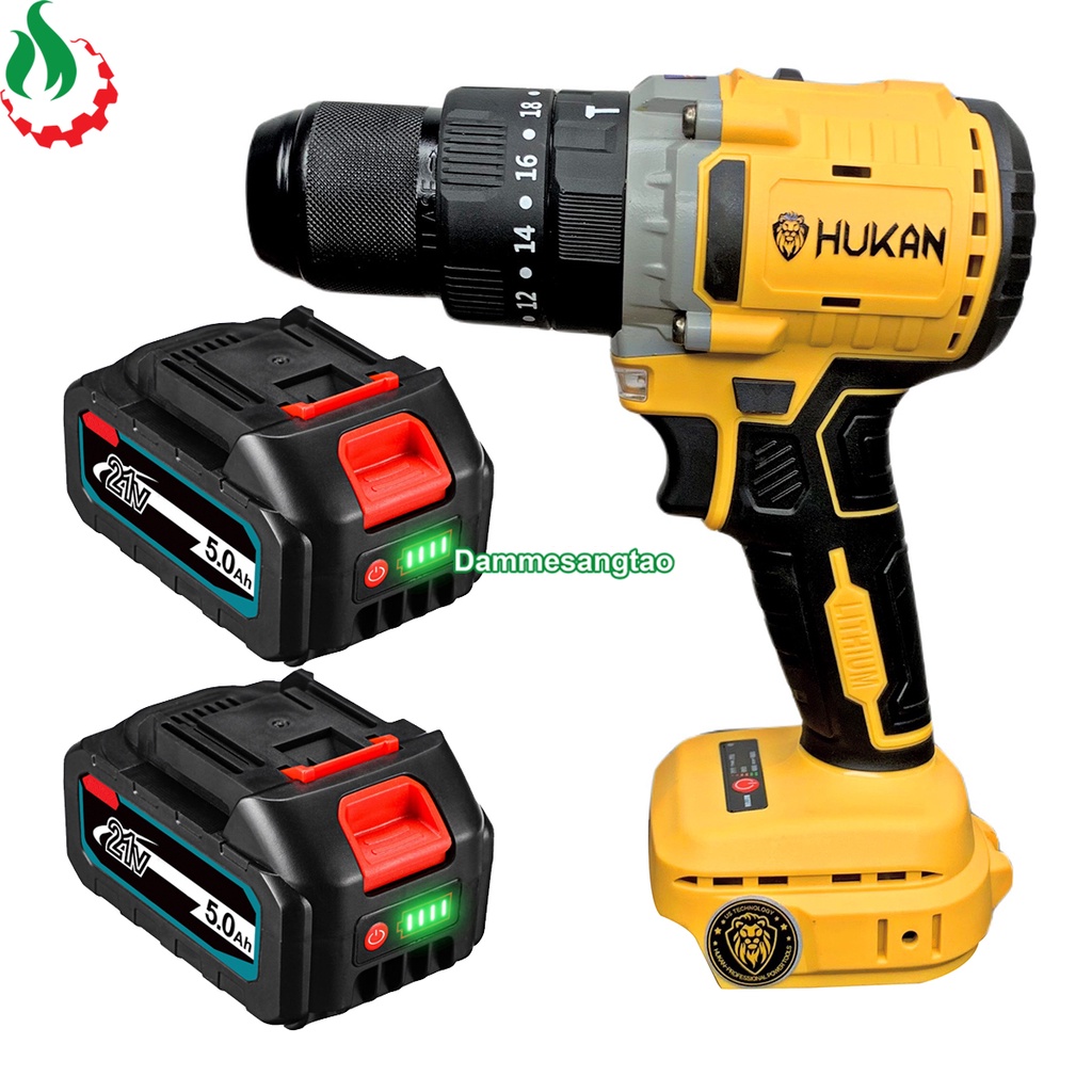 Máy khoan pin 21V HUKAN HK-F88 95Nm
