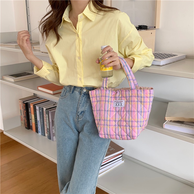 Túi vải Mini Đựng Cơm Trưa Chất Lượng Cao Thời Trang Cho Nữ
